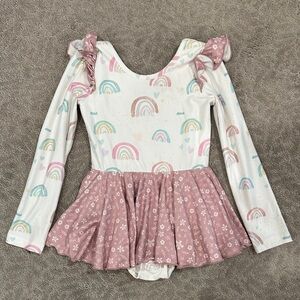 Rainbow Dance Tutu Dress